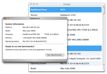 Geekbench v.2.1.1